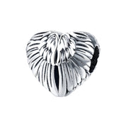 Heart Shaped Diamond & Enamel Beads-Black Diamonds New York