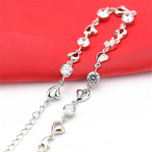 Heart to Heart Romantic Bracelet EVN™ Diamond-Black Diamonds New York