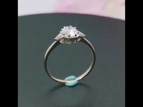 1.5 Ct Oval Cut Diamond Option 14k Rose Gold Engagement Ring