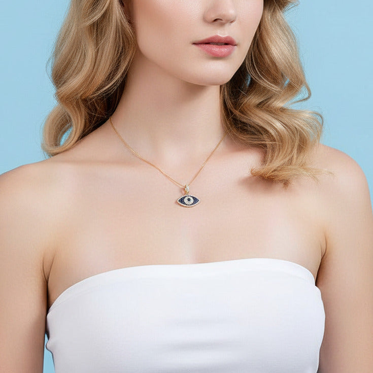 Iced Diamond Option Pendant Hip Hop Necklace-Black Diamonds New York