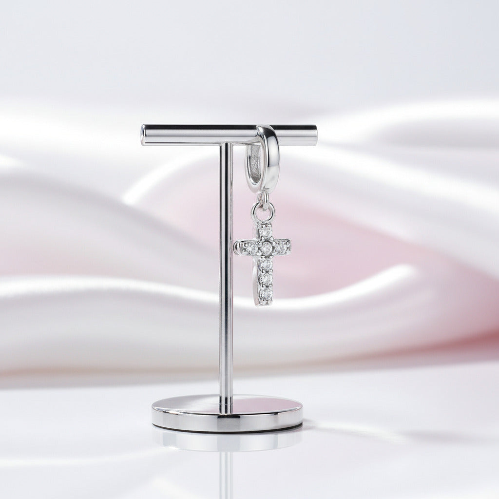 Infinity Love Charm Beads Series-Black Diamonds New York