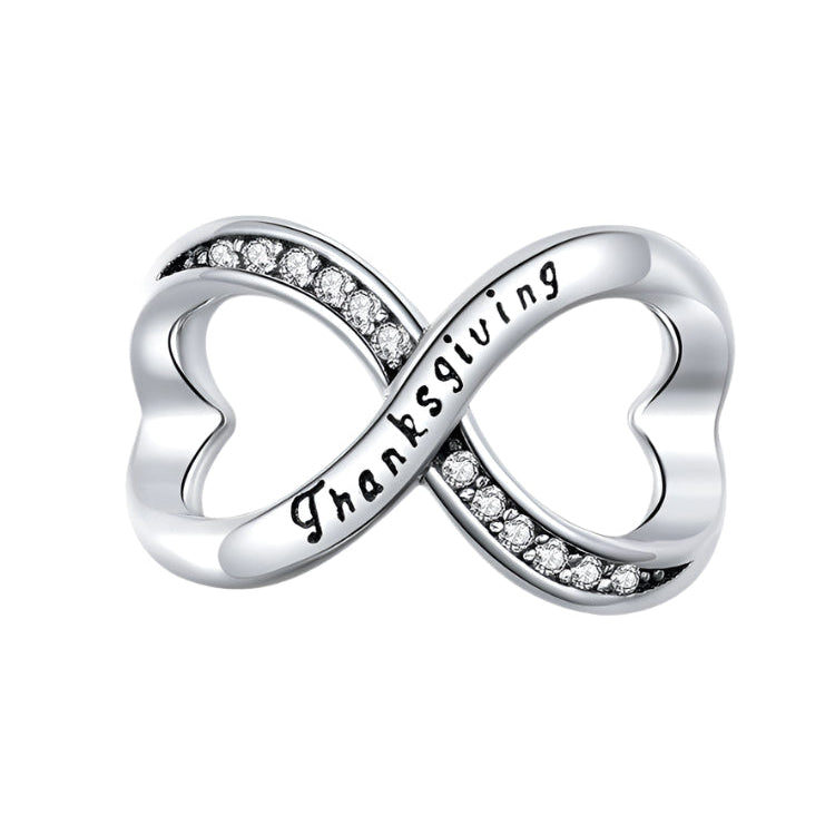 Infinity Love Charm Beads Series-Black Diamonds New York