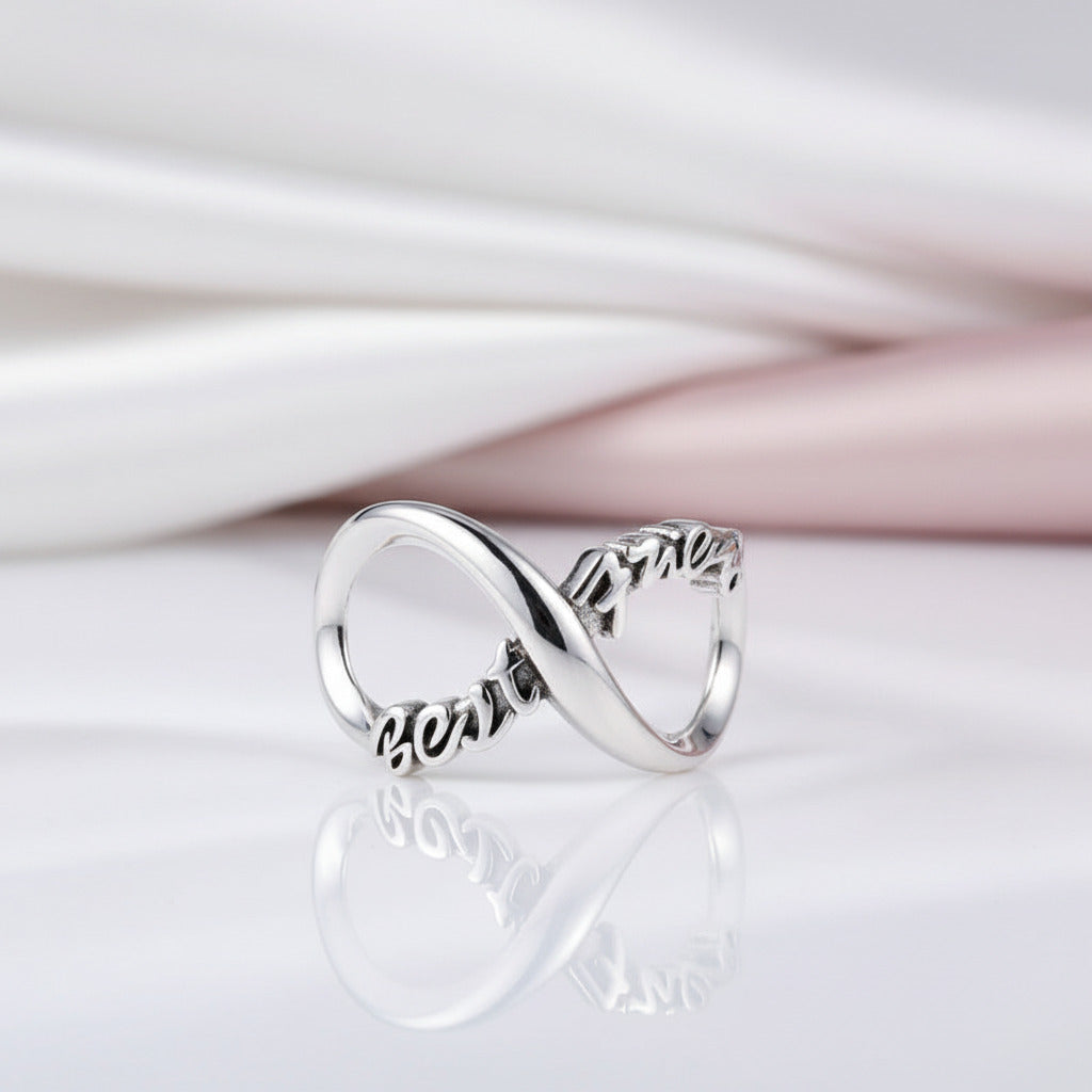 Infinity Love Charm Beads Series-Black Diamonds New York