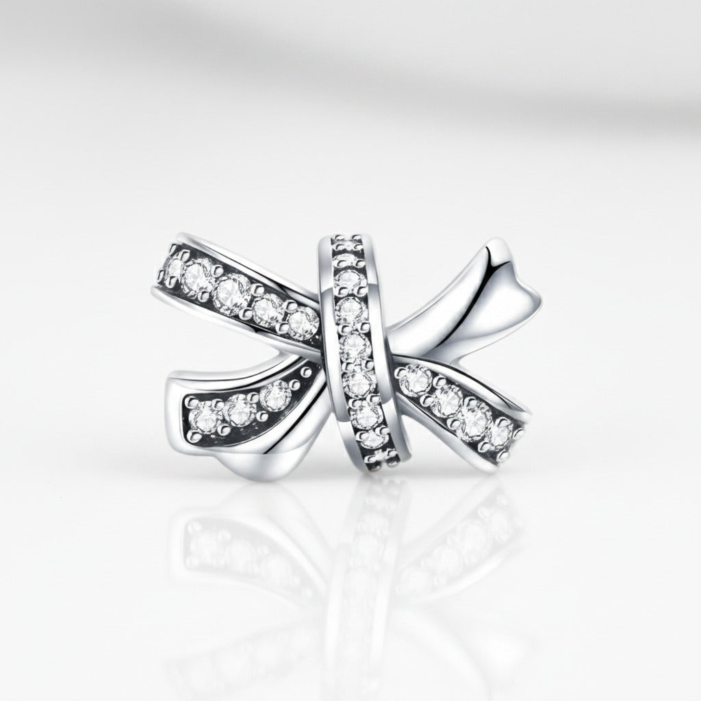 Infinity Love Charm Beads Series-Black Diamonds New York