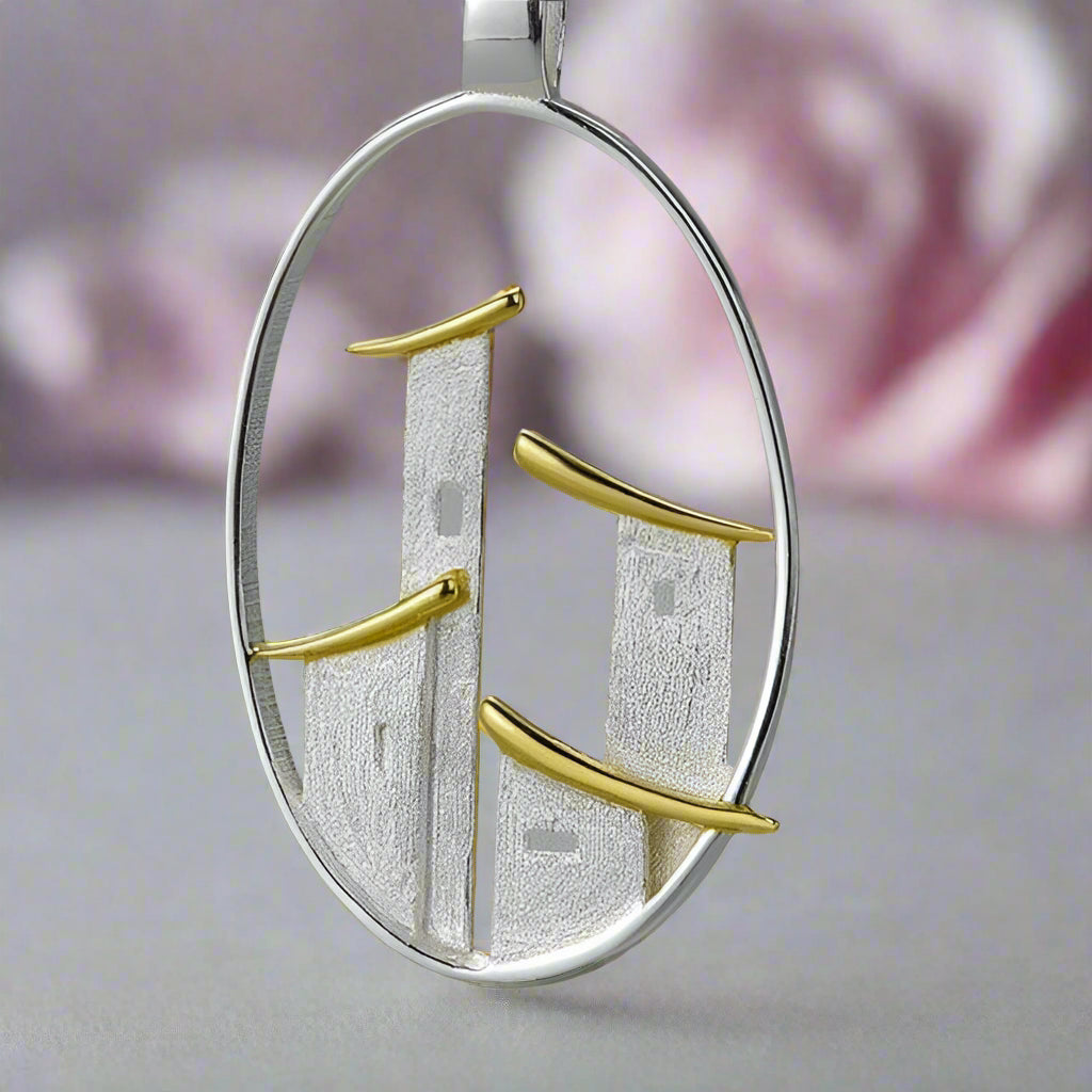 Jiangnan Town Pendant-Black Diamonds New York