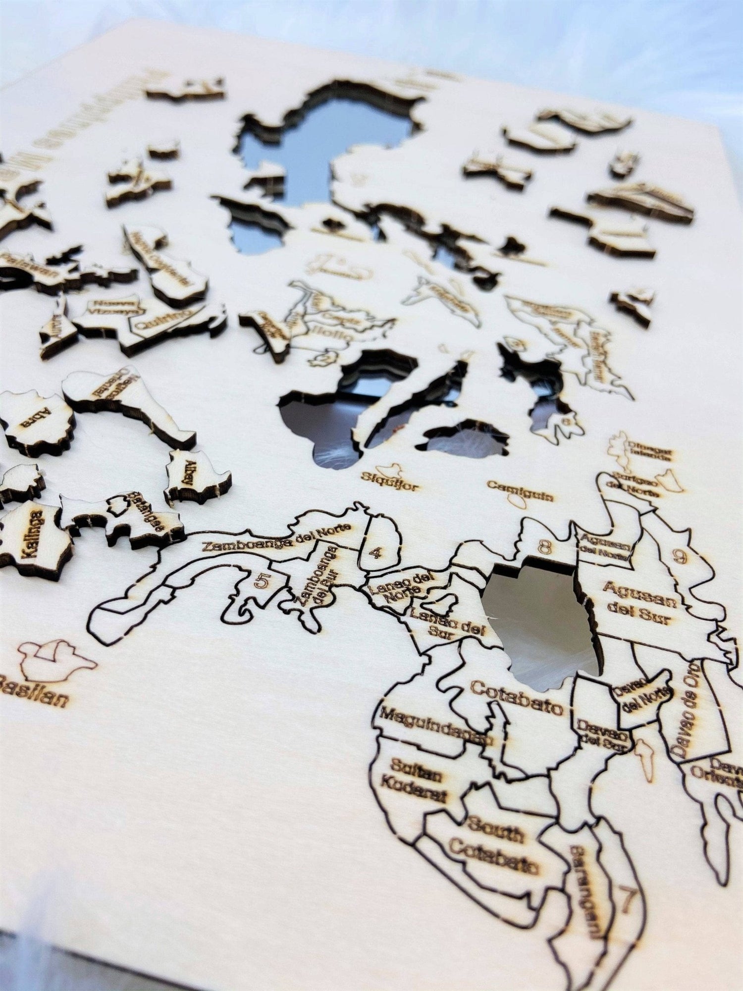 Limited Philippines Map Puzzle-Black Diamonds New York
