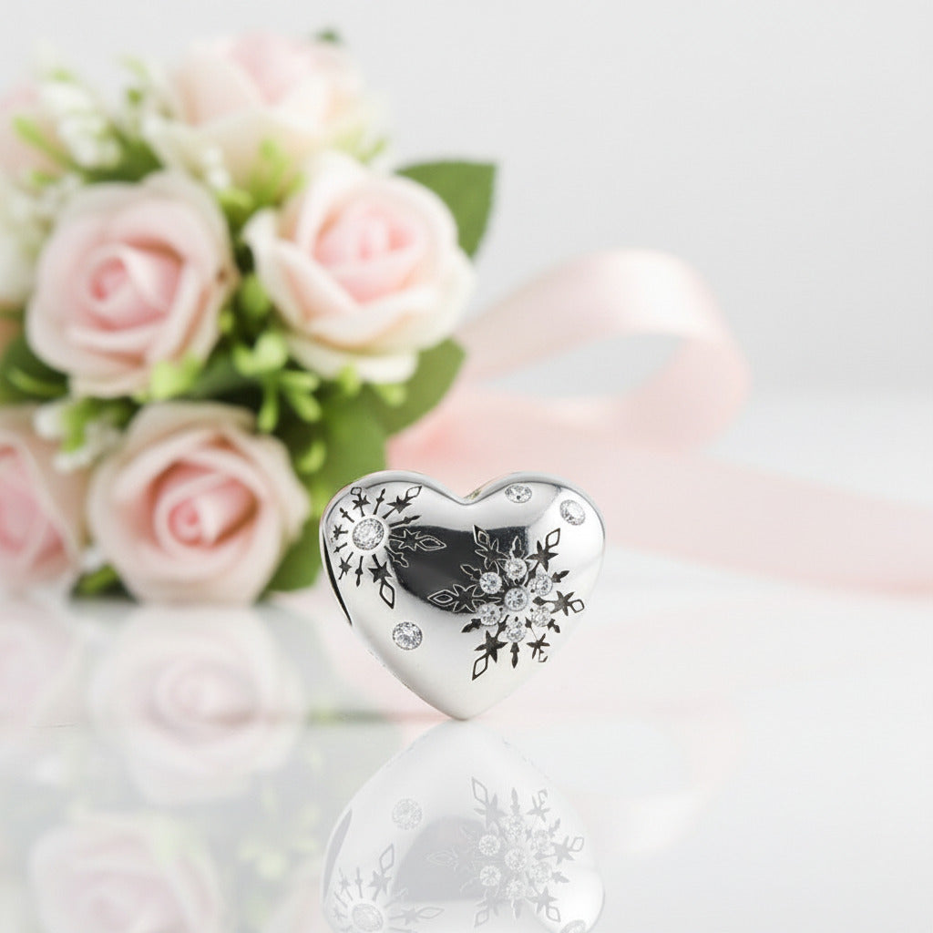 Love Wings & Snowflake Romantic Charms-Black Diamonds New York