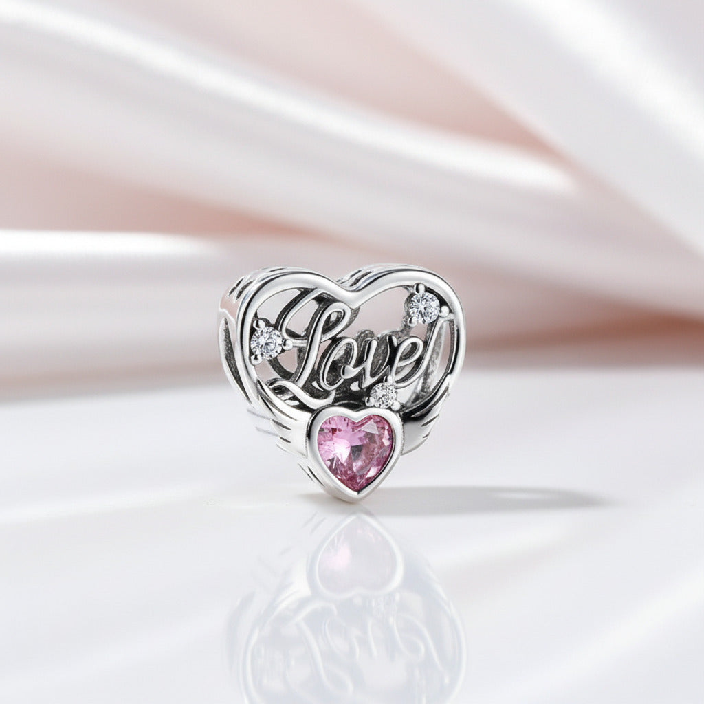 Love Wings & Snowflake Romantic Charms-Black Diamonds New York