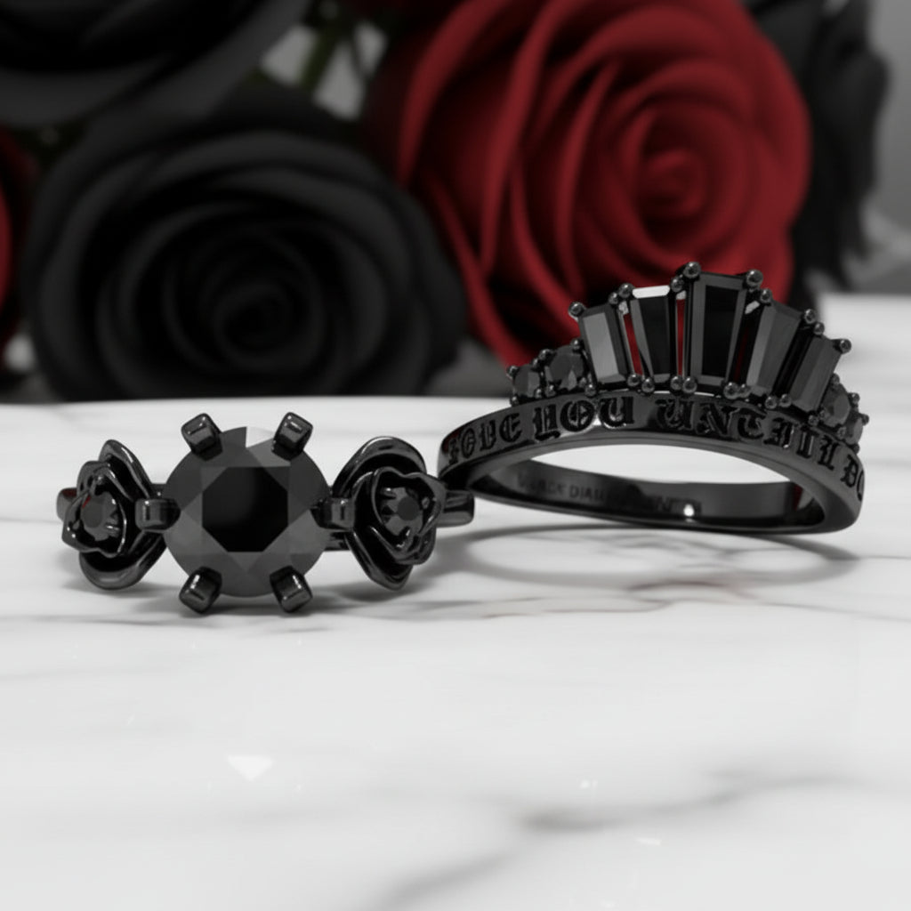 Love You Until Death Band Only-Black Diamonds New York