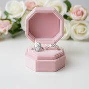 Luxurious Halo Oval Cut Simulated Diamond-Black Diamonds New York