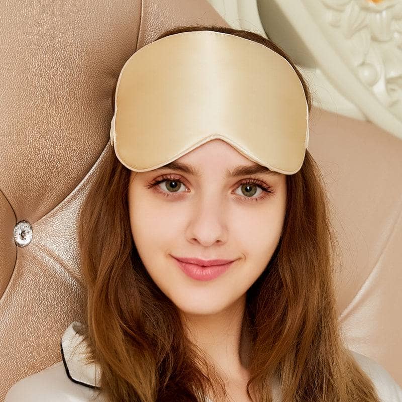 Magenta Silk Sleep Mask & Face Mask Luxe Gift Set