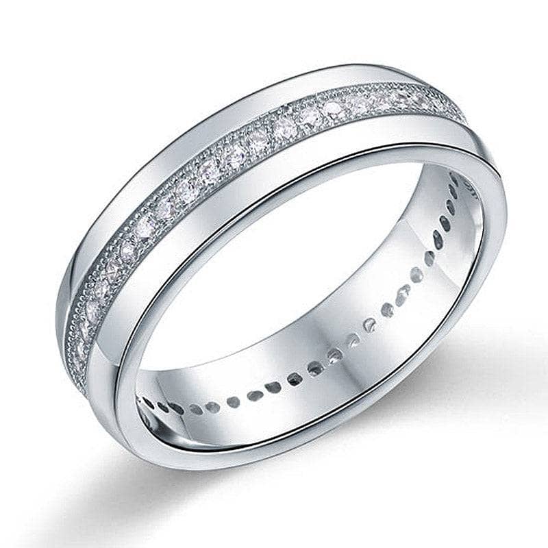 Men's Wedding Band Created Diamond Ring