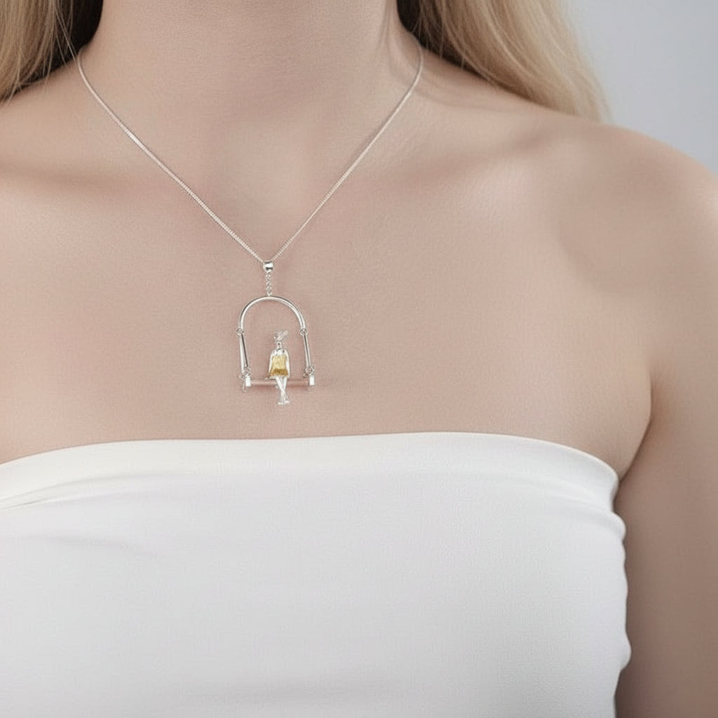 Miss Rabbit Pendant-Black Diamonds New York