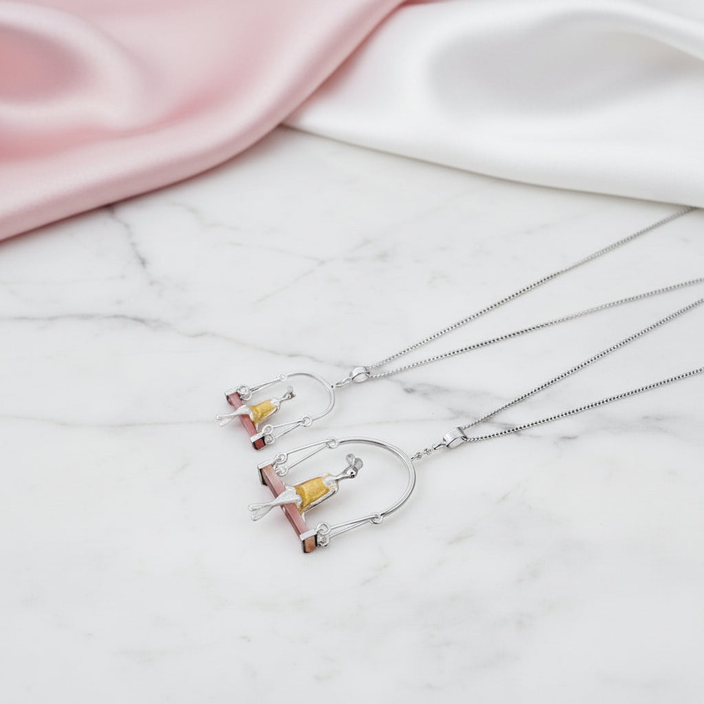 Miss Rabbit Pendant-Black Diamonds New York