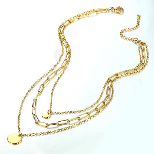 Multi Layered Choker Necklace for Women - Black Diamonds New York