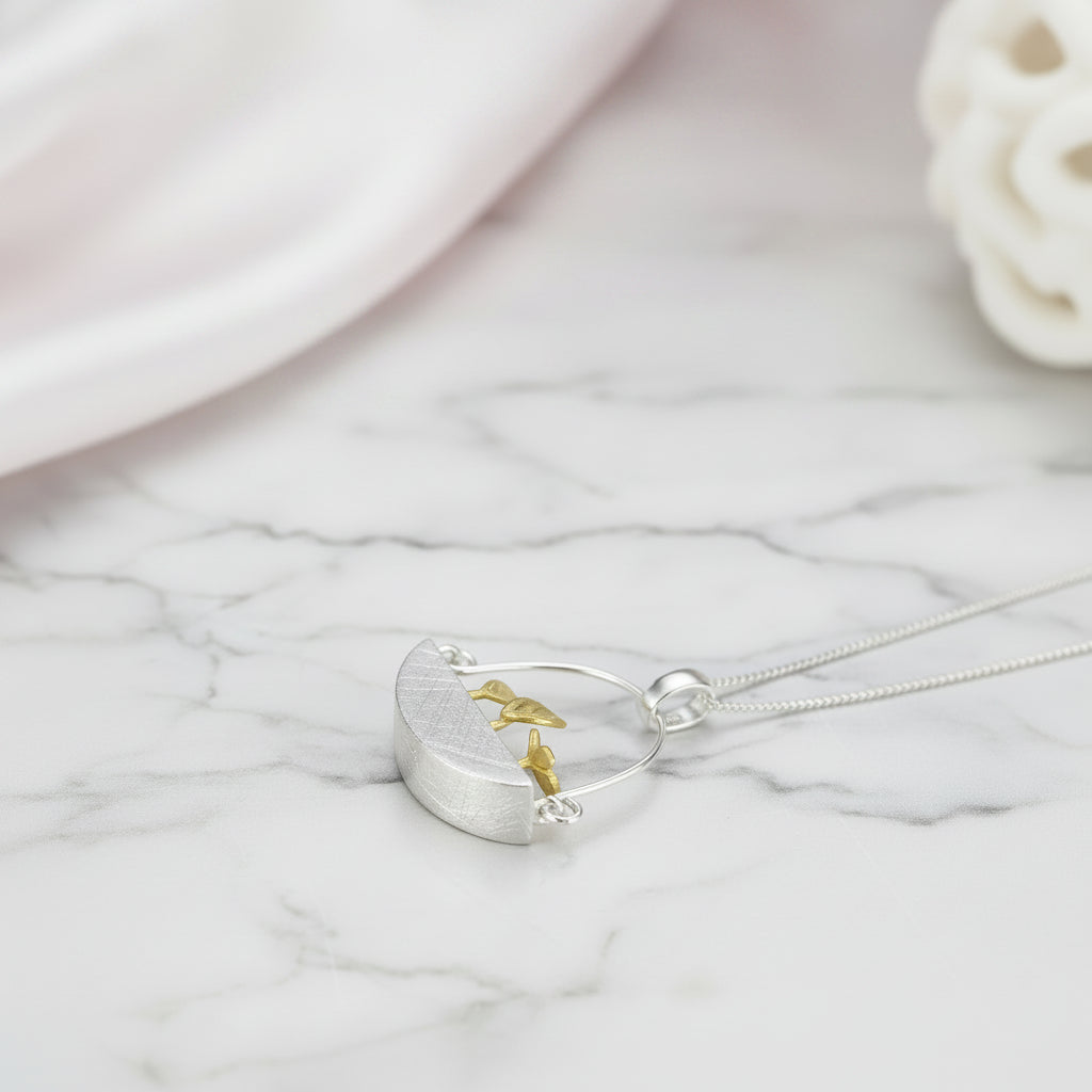 My Little Garden Pendant-Black Diamonds New York