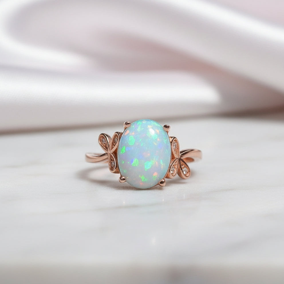 Natural Opal Gemstone Precious Stone-Black Diamonds New York