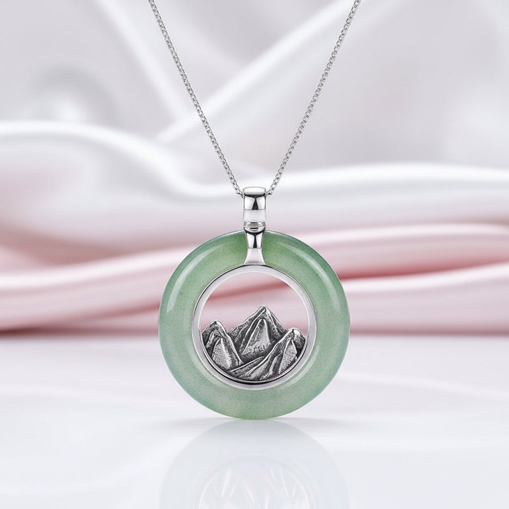 Oriental Element Peace Clouds Pendant-Black Diamonds New York
