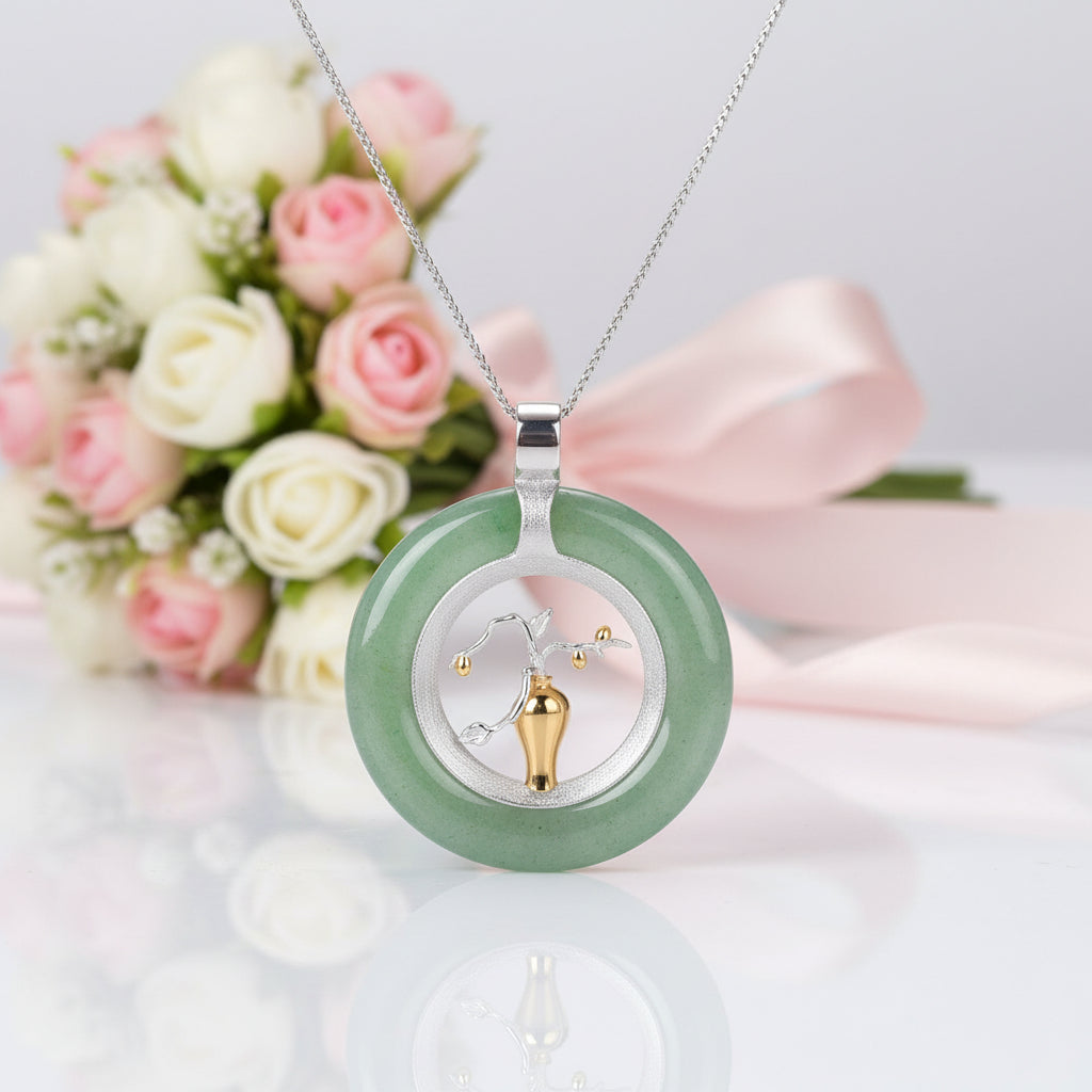 Oriental Element Peace Clouds Pendant-Black Diamonds New York