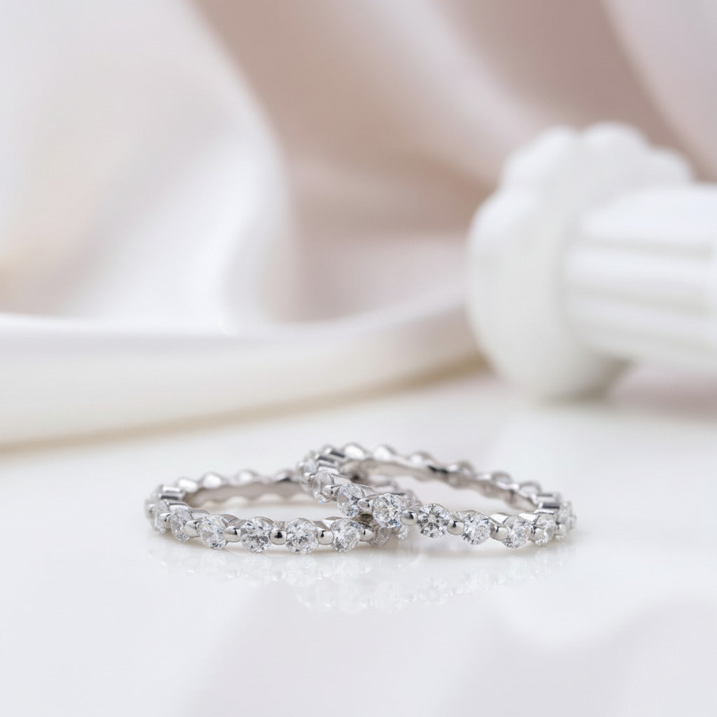 Oval Cut Diamond Option 3PC Wedding Ring Set-Black Diamonds New York