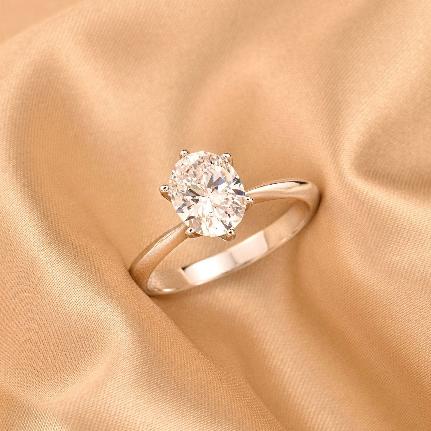 Oval Cut EVN™ Diamond Engagement Ring-Black Diamonds New York
