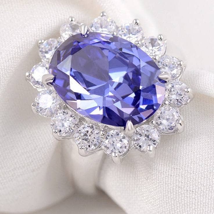 Oval EVN Stone Engagement Ring-Black Diamonds New York