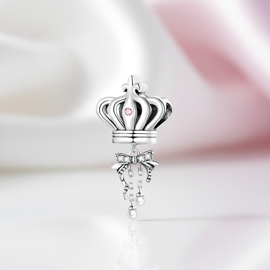 Pink Heart Princess Charm Series-Black Diamonds New York