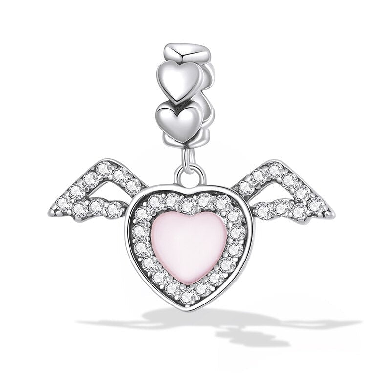 Pink Heart Princess Charm Series-Black Diamonds New York