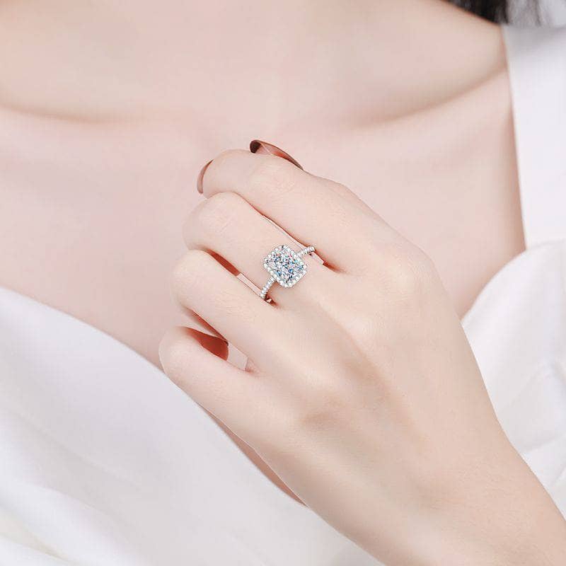 Moissanite Ring by Black Diamonds New York