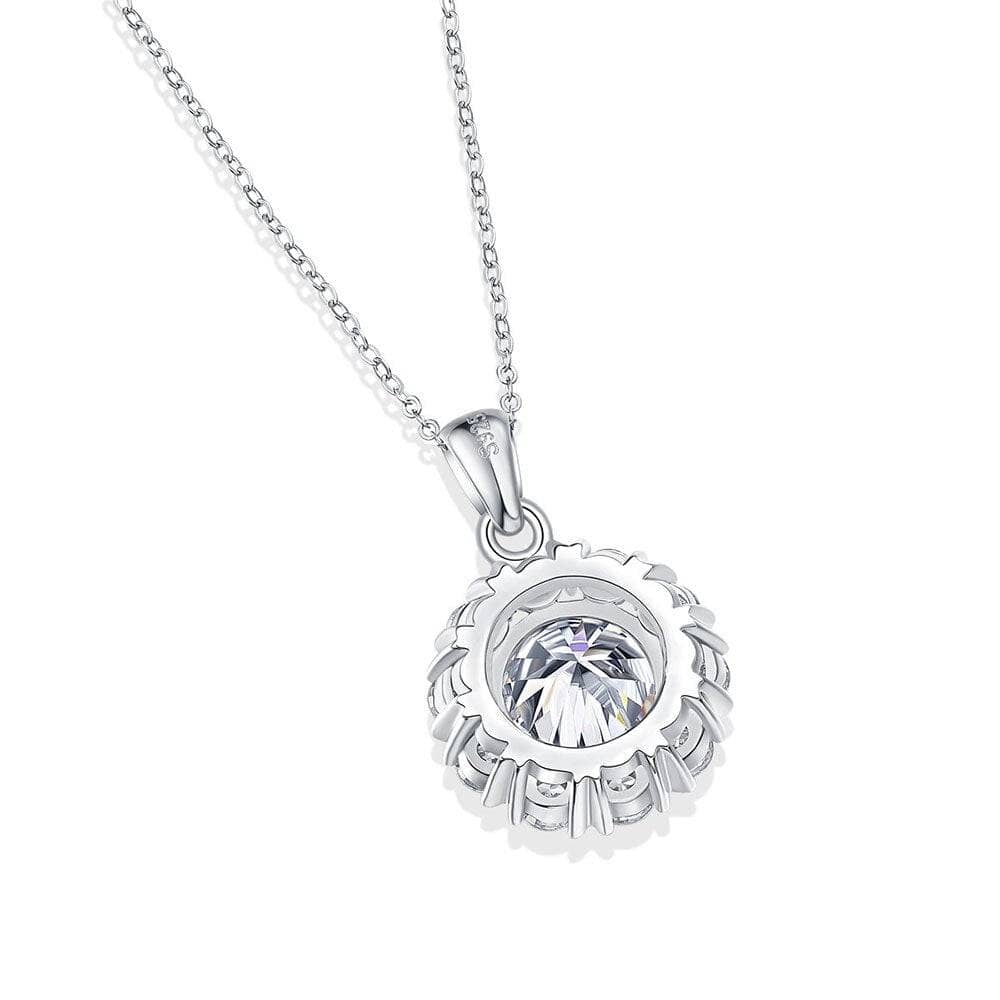 Romantic Snowflake 5ct Diamond Necklace-Black Diamonds New York