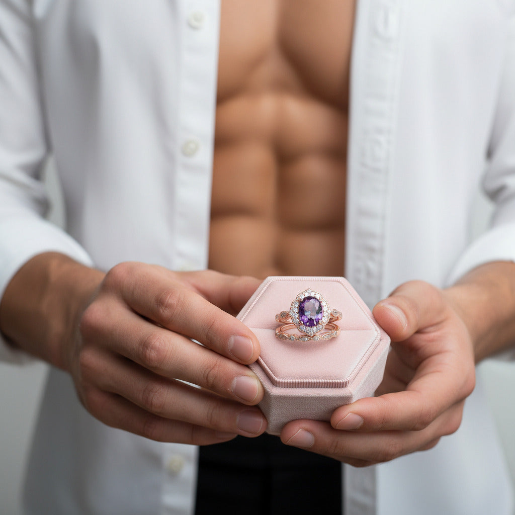 Ring Set Vintage Wedding Rings Rose Gold Rose Gold Wedding Bands