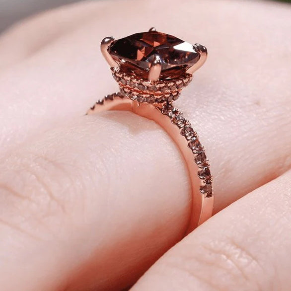 Black chocolate diamond ring Clearance