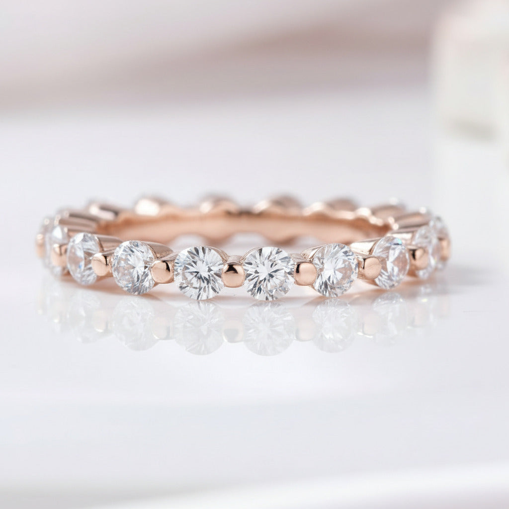 Rose Gold Twist Halo Oval Cut Simulated Diamond Set-Black Diamonds New York