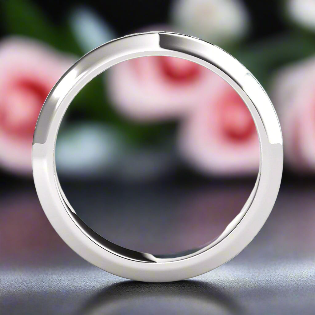 Round Cut Diamond Solid Gold Men's Ring-Black Diamonds New York