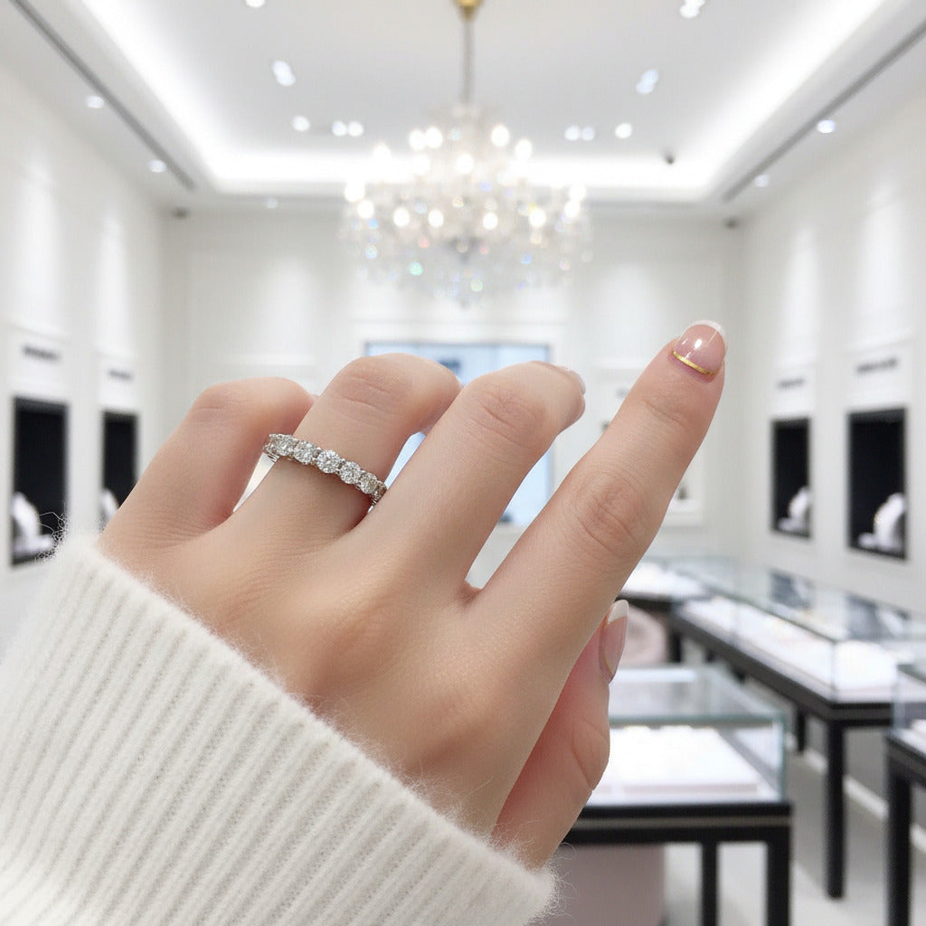 Round Excellent Cut Diamond Option Ring-Black Diamonds New York