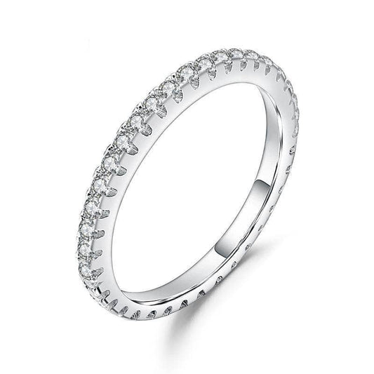 Round Diamond Wedding Ring Bands-Black Diamonds New York