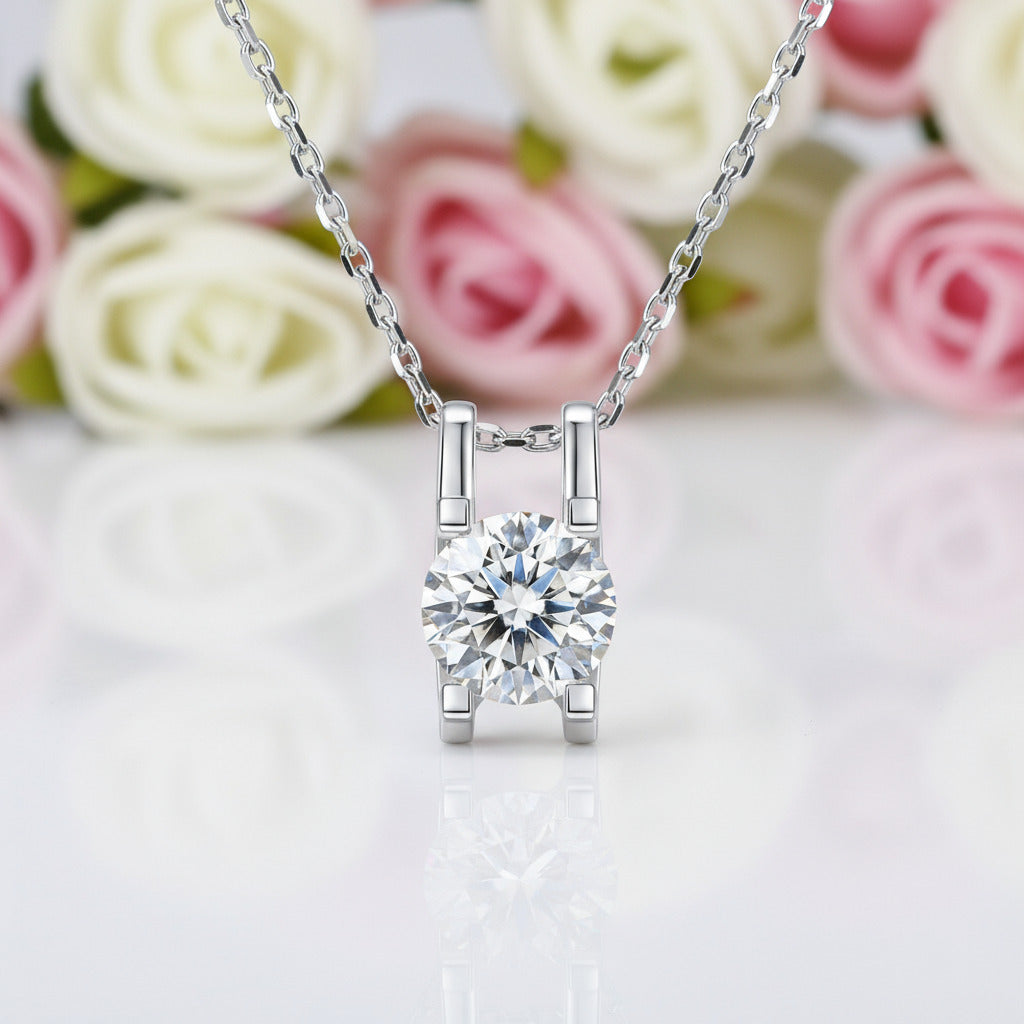 Round Shape Diamond Earrings and Necklace-Black Diamonds New York