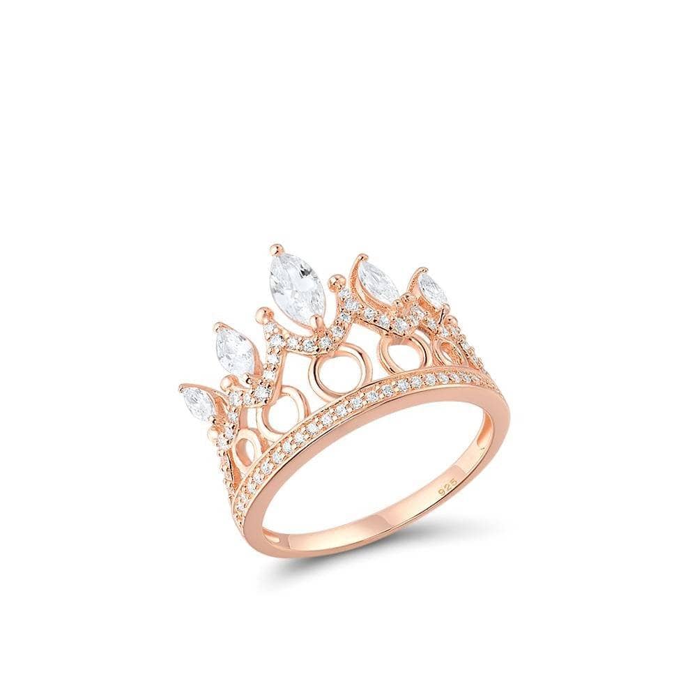 Royal Crown Ring-Black Diamonds New York
