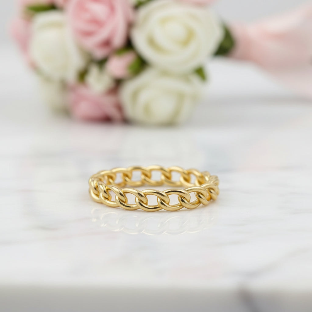 Stackable Wedding Band with Diamond Option-Black Diamonds New York