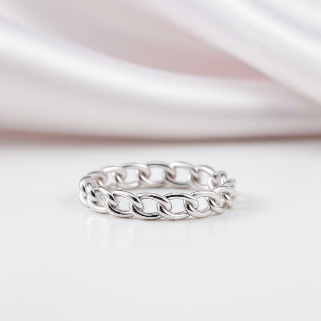 Stackable Wedding Band with Diamond Option-Black Diamonds New York