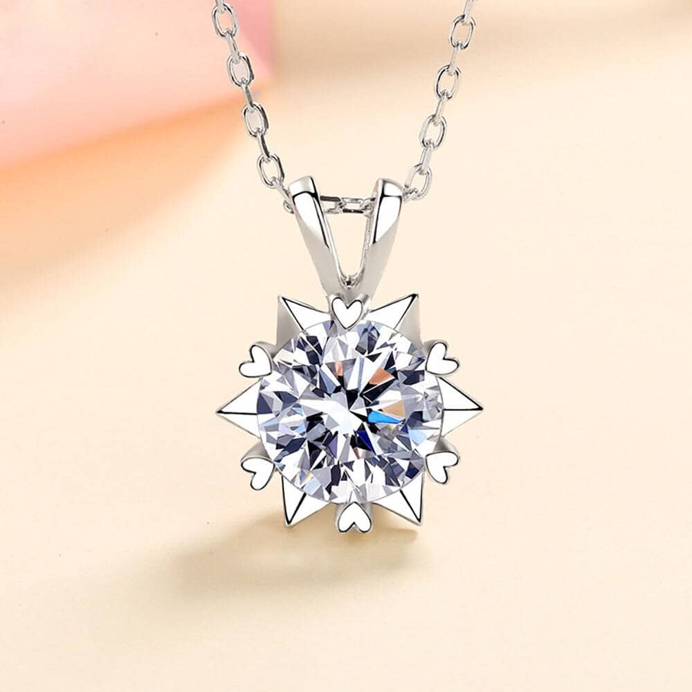 VS 1/3Ct Diamond Solitaire Lab Grown Diamond Pendant 14k White Gold Necklace  | eBay