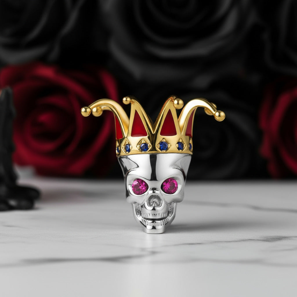 Skeleton Witch & Pumpkin Enamel Charms-Black Diamonds New York