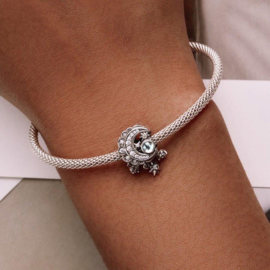 Star & Moon Universe Charm Series (Aftersale Service)-Black Diamonds New York