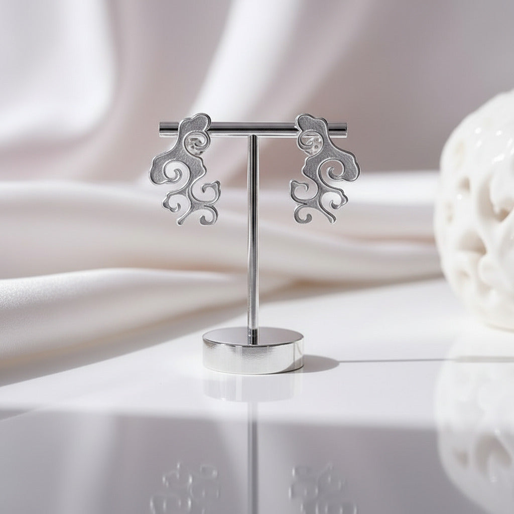 Sunset Cloud Jewelry Set-Black Diamonds New York