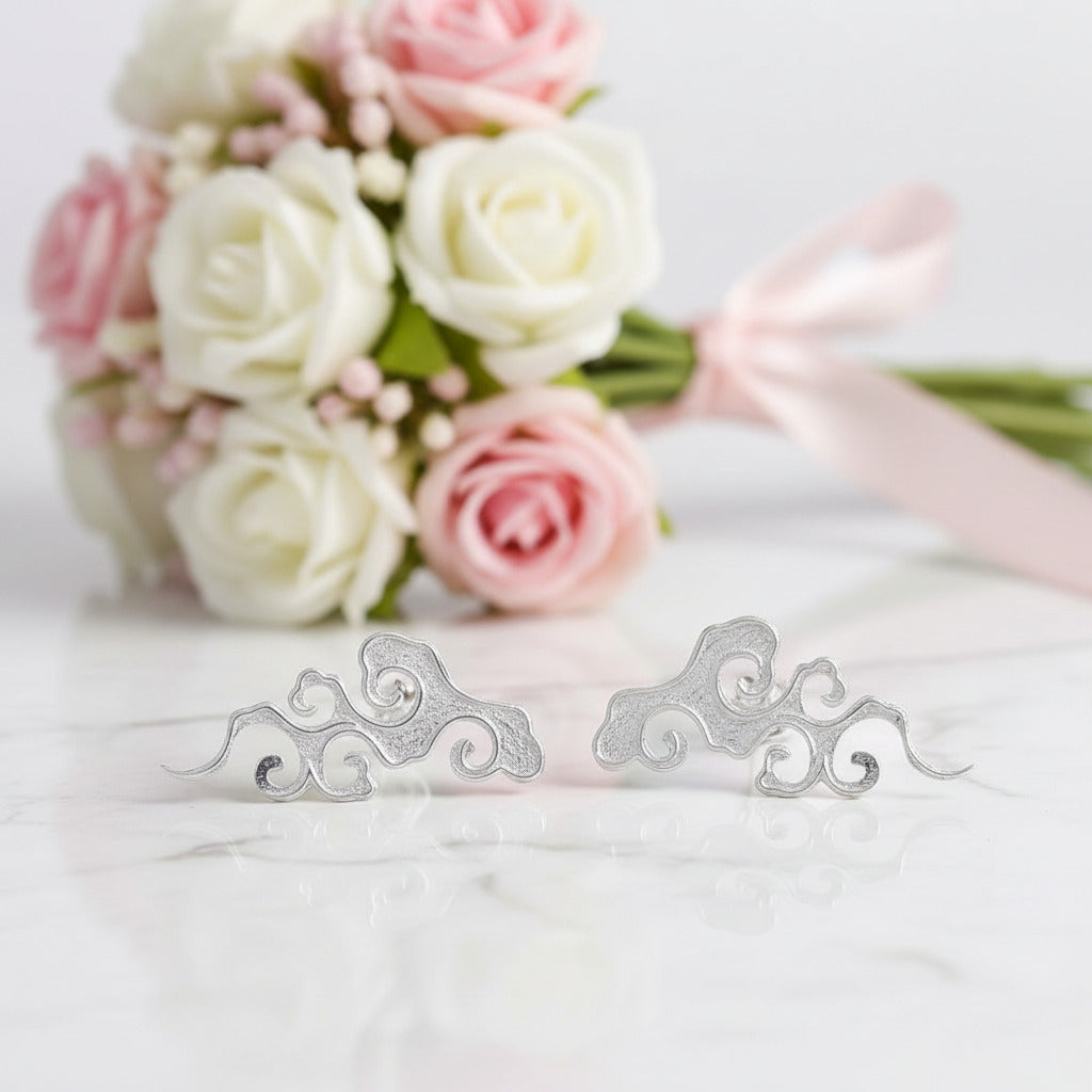 Sunset Cloud Jewelry Set-Black Diamonds New York