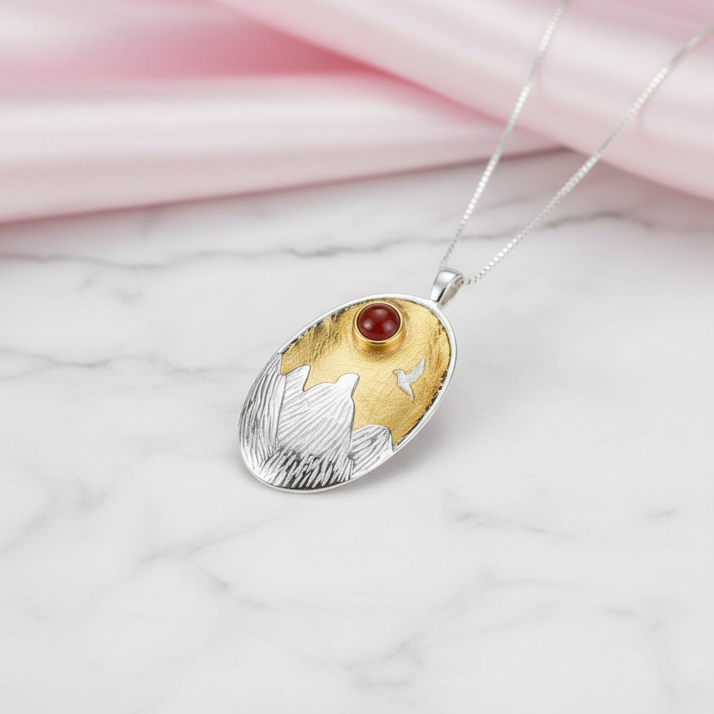The Sunset Pendant-Black Diamonds New York