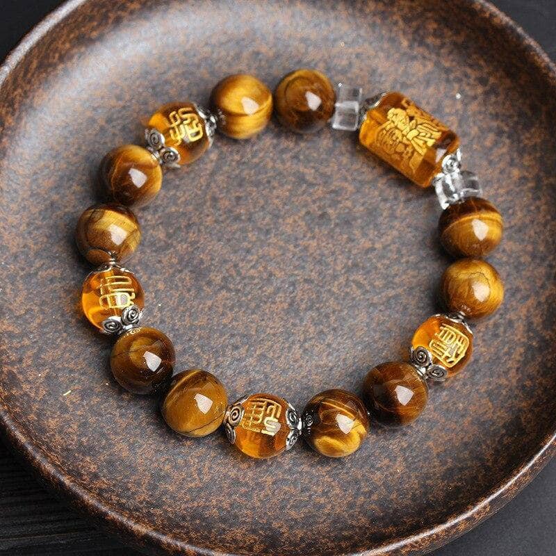 Tiger's Eye Stone Beads Bohemian Bracelet