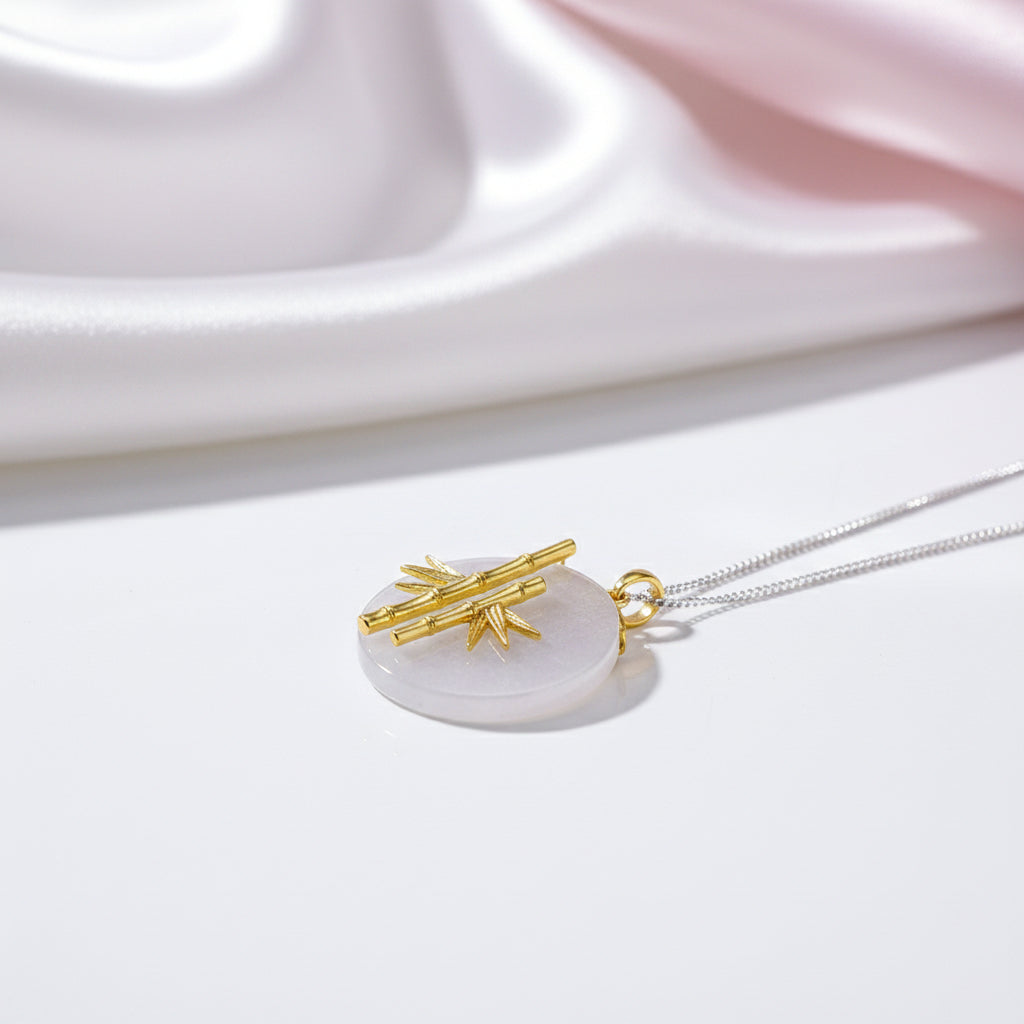 Unique Fresh Bamboo Pendant-Black Diamonds New York