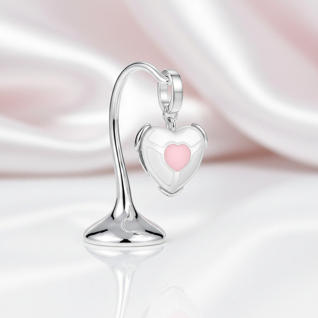 Valentine Heart Delicate Beads-Black Diamonds New York