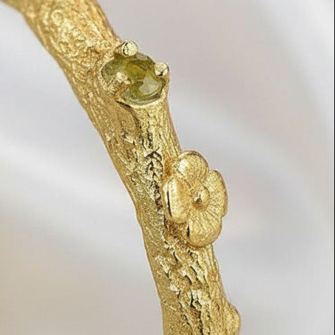 Vintage Fashion Hoop Earrings-Black Diamonds New York